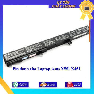 Pin dùng cho Laptop Asus X551 X451 - Hàng Nhập Khẩu MIBAT200