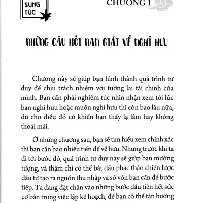 Kế Hoạch Nghỉ Hưu Sung Túc