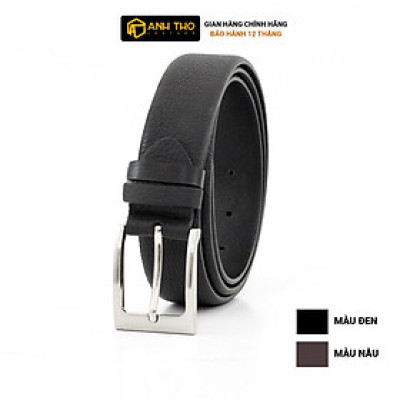 Thắt lưng da bò Ý MIK35-02 | Anh Tho Leather