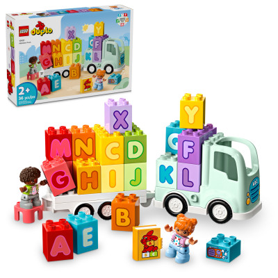 Đồ Chơi Lắp Ráp Đoàn Tàu Học Chữ - Alphabet Truck - Lego Duplo 10421 (36 Mảnh Ghép)