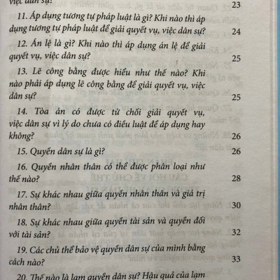 Câu hỏi thường gặp trong lĩnh vực dân sự