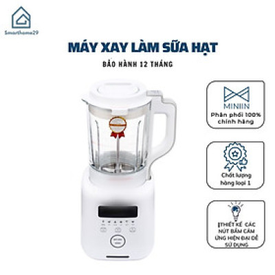 Máy Làm Sữa Hạt Máy Nấu Sữa Hạt Thông Minh Bảng điều khiển cảm ứng hiện đại - Hàng Chính Hãng