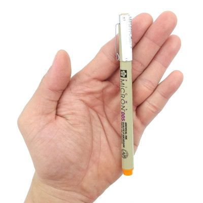 Bút Đi Nét Sakura Pigma Micron 005 - Màu Cam