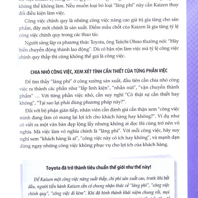 Nghệ Thuật Kaizen Tuyệt Vời Của Toyota (Tái Bản 2023)