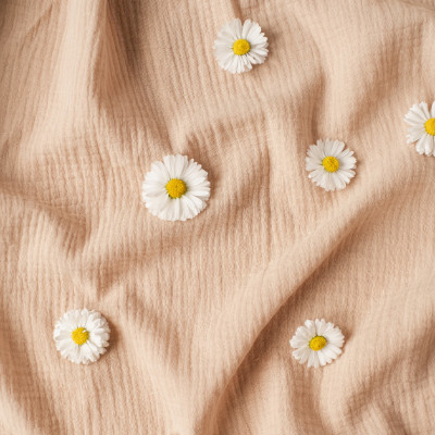 Vải Xô Crepe Màu Trơn 100% Cotton Mềm Mịn, Thấm Hút Tốt | Đa Dạng Màu Sắc | Chuyên Dùng May Chăn Ga Gối Hàng Nhập Khẩu Khổ (3m x 2m45)