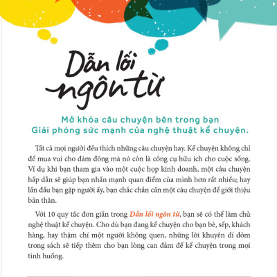 Dẫn lối ngôn từ - Tác giả Dana Norris - 10 quy tắc kể chuyện để thuyết phục