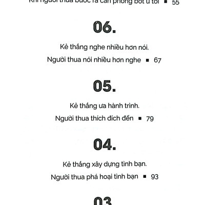 10 Điều Khác Biệt Nhất Giữa Kẻ Thắng Và Người Thua (Tái Bản 2023)