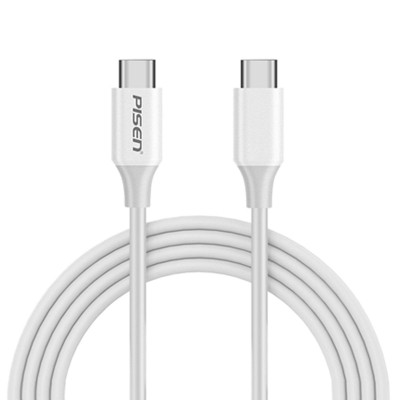 Cáp Sạc Pisen Quick - Mr White USB-C PD 100W 1 m - Global - Pisen CC-PD02-1000