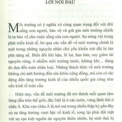 Một Số Vấn Đề Trong Thực Thi Chính Sách Bảo Vệ Môi Trường Của Đài Loan Và Những Gợi Mở Cho Việt Nam - TS. Vũ Thùy Dương (Chủ biên) - Viện Hàn Lâm Khoa Học Xã Hội Việt Nam