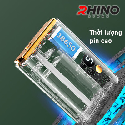 Máy phun sương tinh dầu Rhino H601 tạo ẩm 5 chế độ, tích điện, nhỏ gọn, dán tường - Hàng chính hãng