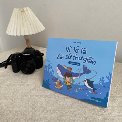 Sách Tô Màu - Vì Tớ Là Đại Sứ Thư Giãn - AZ Việt Nam