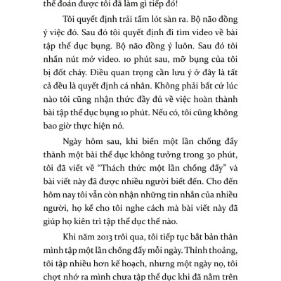 Sách Gieo Thói Quen Nhỏ, Gặt Thành Công Lớn