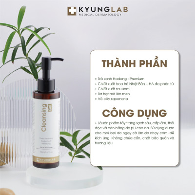 Sữa Rửa Mặt Làm Sạch Sâu Kyung Lab Cleansing Gel 150ml