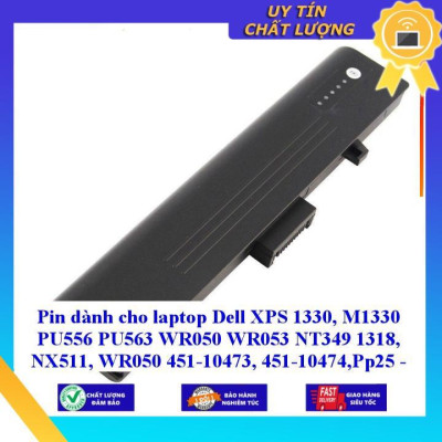 Pin dùng cho laptop Dell XPS 1330 M1330 PU556 PU563 WR050 WR053 NT349 1318 NX511 WR050 451-10473 451-10474 - Hàng Nhập Khẩu  MIBAT753