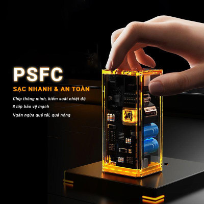 Sạc Nhanh Pisen Pro - Mecha GaNUltra 70W 2C1A