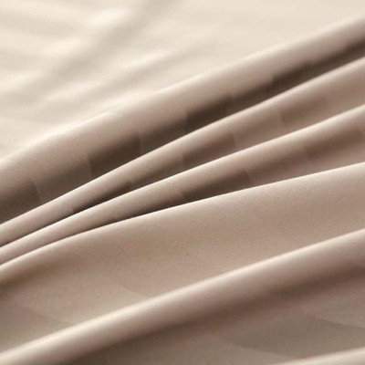 Bộ Ga Gối Cotton Kẻ 3F Lidaco Chuyên Dụng Cho Homestay, Khách Sạn - Be