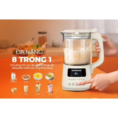 Máy làm sữa hạt đa năng Sunhouse SHD5261 - Hàng chính hãng