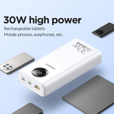 Sạc Dự Phòng Pisen Quick Power Cube 30W 20000mAh