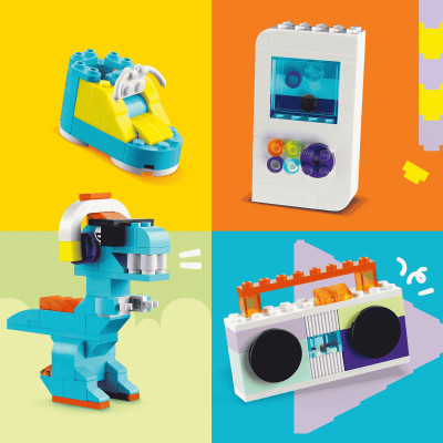 LEGO CLASSIC 11043 Đồ Chơi Lắp Ráp Hộp Sáng Tạo Tuyệt Vời (510 chi tiết)