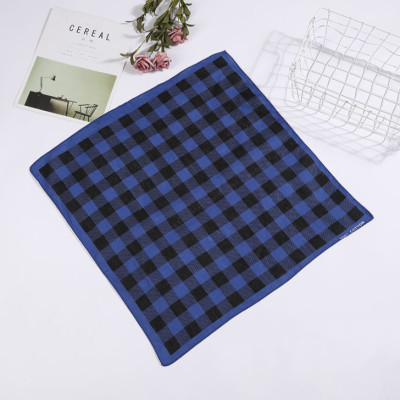 Khăn bandana turban kích thước 54x54cm nhiều mầu sắc - BND07 Viền đen