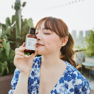 Combo Gel bí đao rửa mặt Cocoon 140ml + Serum Sa-Chi phục hồi tóc Cocoon 70ml