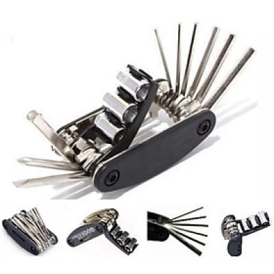 Bộ lục giác sửa chữa cầm tay đa năng tua vít 16-in-1 dùng lắp ráp sửa chữa thiết khẩn cấp - miếng lót chuột