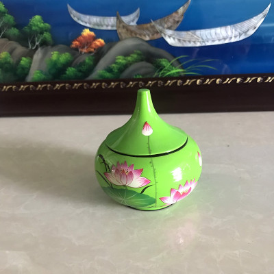 Hủ bí sơn mài cao cấp thích hợp đựng vật dụng nhỏ, bánh kẹo, trang trí, làm quà tặng,...