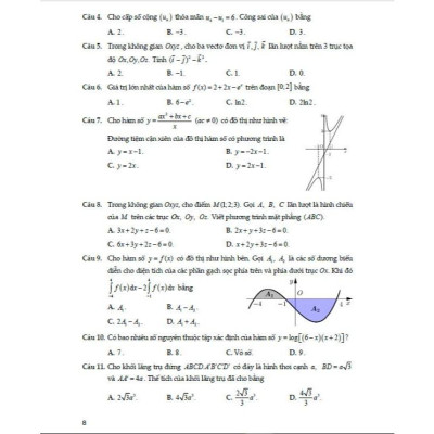 Sách - Tuyển tập bộ đề môn toán luyện thi THPT cấu trúc đề thi năm 2025 - HA