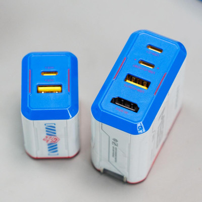 Sạc Nhanh Pisen Quick - Gundam Gamer G1 PD30W GaNUltra 1C1A - Pisen CC1000