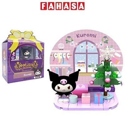 Đồ Chơi Lắp Ráp Mô Hình Kuromi - Sanrio Holiday Collection - ToTy PS33 (141 Mảnh Ghép)