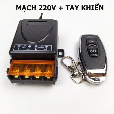 Công Tắc Điều Khiển Từ Xa 220V - 100M 30A: Loại Tốt, Công Suất Lớn, Xuyên Tường