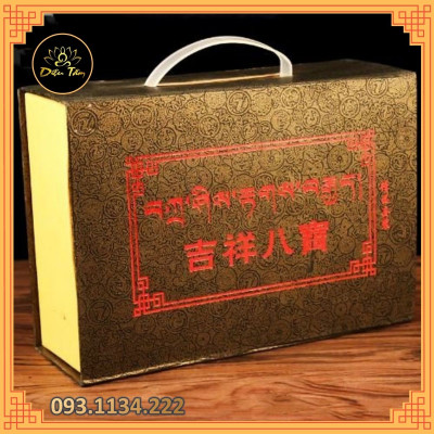 Bát bảo cát tường- đồ thờ cúng pháp khí mật tông linh thiêng đại diện cho Đức Phật