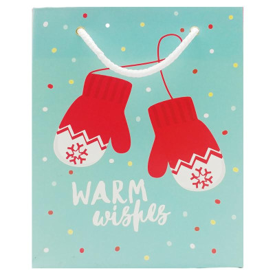 Túi Giấy Đựng Quà Noel 19 x 15 cm - Greenwood 34