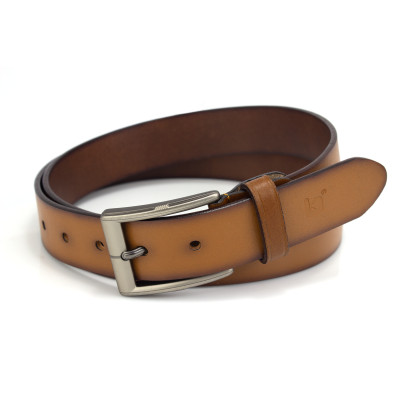 Dây Nịt Da Nam, Thắt Lưng Da Nam Kim Bảo CB_ĐK3.5_MP12 Đầu Khóa Kim Da Bò Màu Đen, Nâu, Bò