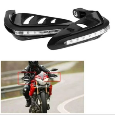 BỘ 2 GÙ CHỐNG ĐỔ BẢO VỆ XE MÁY CÓ ĐÈN LED TRANG TRÍ CỰC ĐẸP