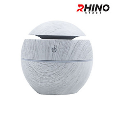 Máy phun sương tinh dầu tạo ẩm Rhino H402 hình cầu, dung tích 200ml nhiều màu - hàng chính hãng