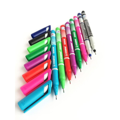 Bút kỹ thuật STABILO Sensor 0.3mm SENF (Xanh, Đen, Đỏ, Xanh lá, Hồng, Tím, Xanh nhạt, Xanh lá nhạt) - Tím