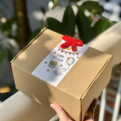 Hộp Giấy Đựng Quà Sinh Nhật, Giáng Sinh