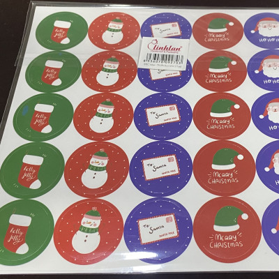 Stickers dán trang trí Noel cao cấp