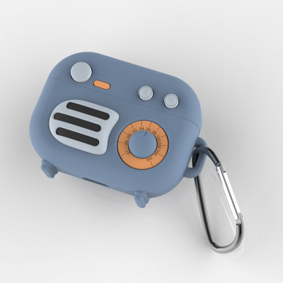 Bao Case Cho Airpods Pro Hình Radio Retro - Hàng chính hãng / Hàng nhập khẩu