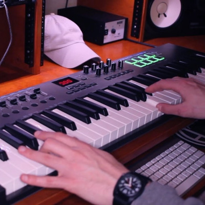 USB Controller Keyboard Nektar Impact LX49+ - Hàng Nhập Khẩu