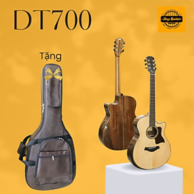 Đàn guitar acoustic DT700 Duy Guitar Store thùng đàn gỗ điệp gỗ còng cho chất âm thanh tốt sử dụng lâu dài cần đàn cẩn xà cừ tinh xảo