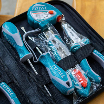 BỘ 8 DỤNG CỤ CẦM TAY TOTAL THKTHP90086 - HÀNG CHÍNH HÃNG