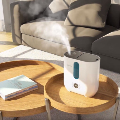 Máy Phun Sương Tạo Ẩm BONECO Thụy Sỹ U350 Sương Nano Làm Mát Nhà, Tạo Độ Ẩm Không Khí, Xông Tinh Dầu Thơm Phòng (60m2) - Hàng Chính Hãng