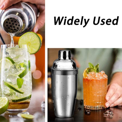 Bộ sét 10 dụng cụ pha chế cocktail bằng thép không gỉ cao cấp