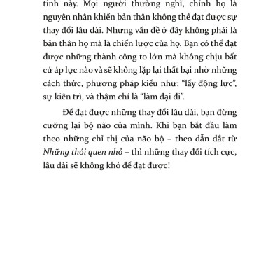 Sách Gieo Thói Quen Nhỏ, Gặt Thành Công Lớn