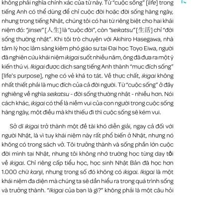 Ikigai - Chất Nhật Trong Từng Khoảnh Khắc