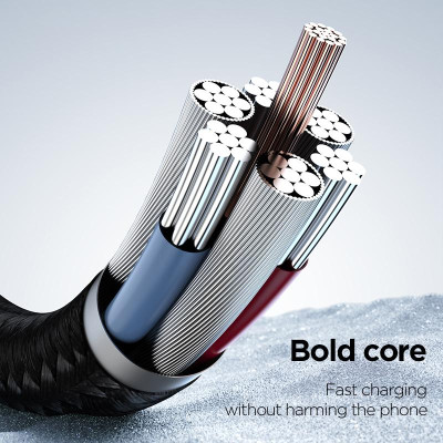 Cáp Sạc Nhanh Pisen Quick Platinum Lightning USB-C 1m