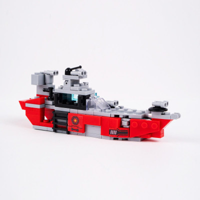 Đồ Chơi Lắp Ráp Siêu Chiến Hạm 6 Trong 1 - Warship - Toys&Joys 8970-1 (138 Mảnh Ghép)