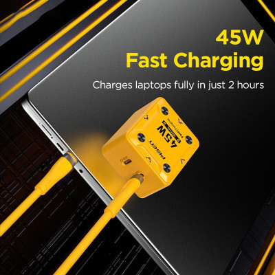 Sạc Nhanh Pisen Quick - Mecha 45W GaNUltra 2C